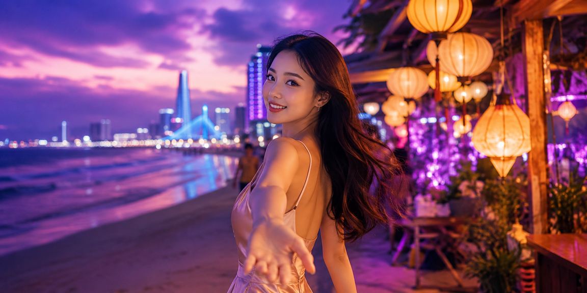 Người hâm mộ thể thao theo dõi trận đấu tại chợ đêm Đà Nẵng