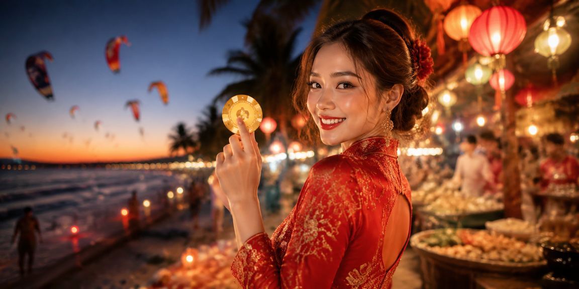 Casino trực tuyến ban đêm tại Mũi Né – không khí live casino 45001